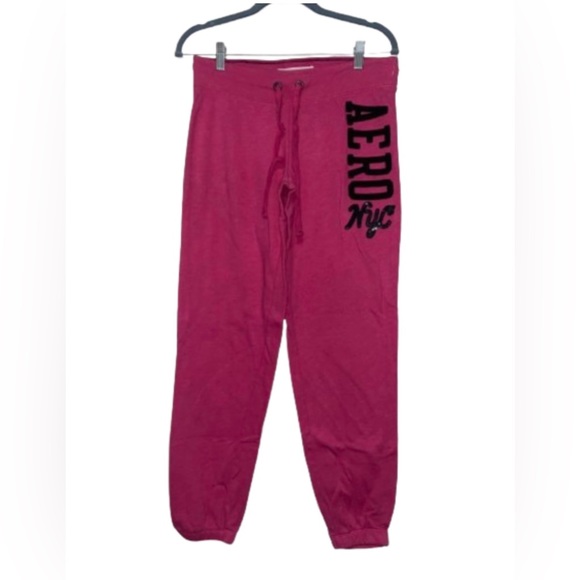 Aeropostale Pink Jogger Pants - Picture 1 of 1